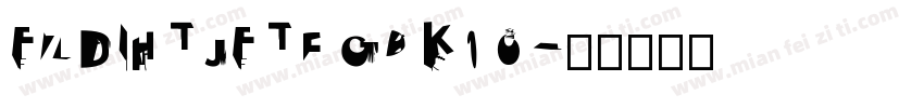 FZDIHTJF TE GBK1 0字体转换